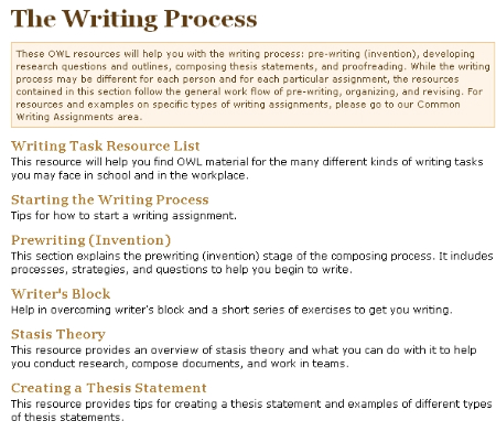 Working thesis owl