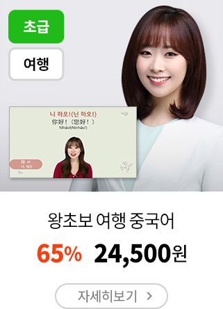 왕초보 여행 중국어