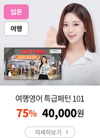 여행영어 특급패턴 101
