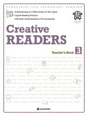 Creative Readers 3 교사용 지도서