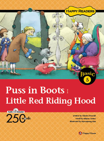 [Happy Readers Basic 5] Puss in Boots┃Little Red Riding Hood